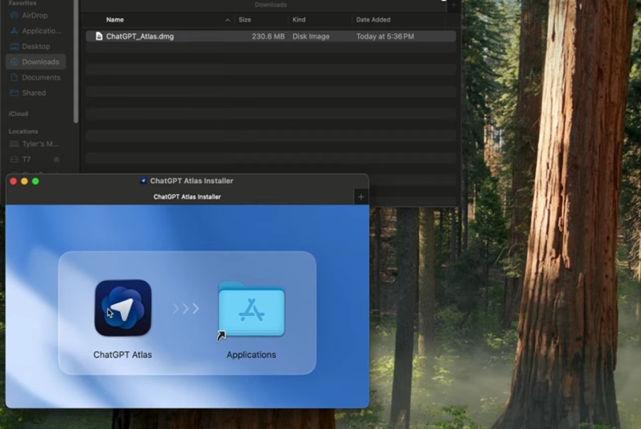 tải ChatGPT Atlas trên macOS