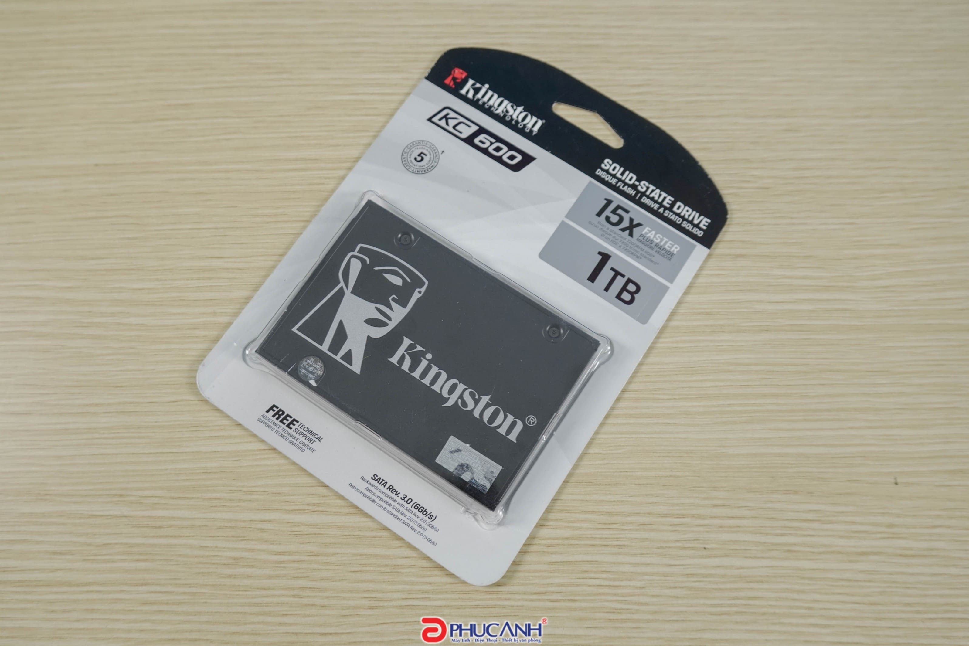 Đánh giá SSD Kingston KC600