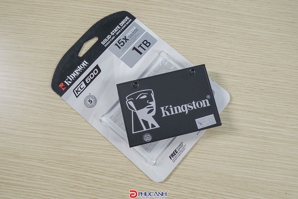 Đánh giá SSD Kingston KC600