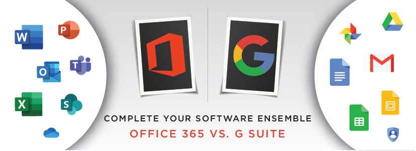 Ưu và nhược điểm của phần mềm Microsoft Office 365 với G Suite (2020)