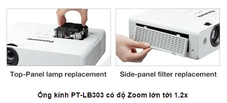 Máy chiếu Panasonic PT-LB303 – Sự lựa chọn hoàn hảo cho văn phòng
