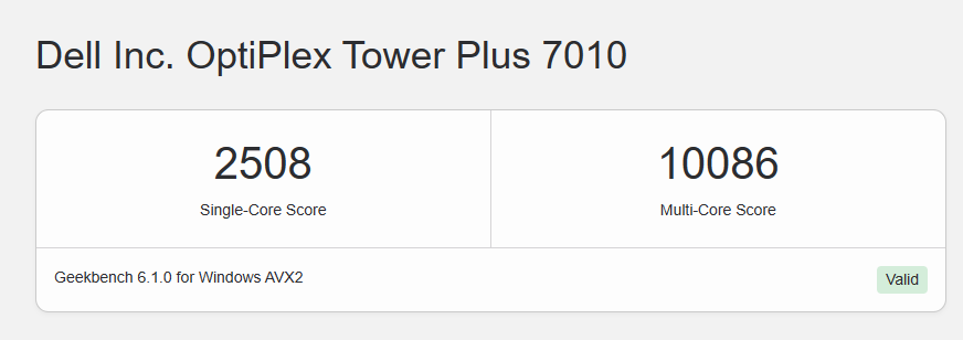 Review Dell OptiPlex Tower Plus 7010