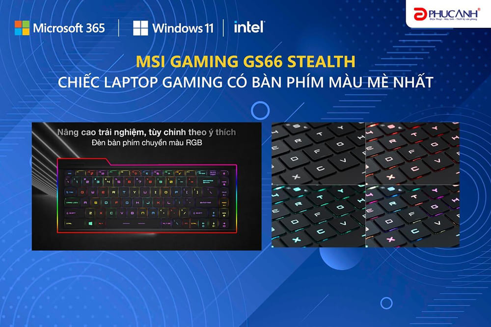 Laptop MSI Gaming GS66 Stealth 11UG 210VN