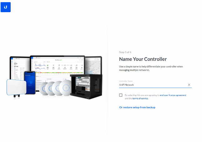 cài đặt UniFi controller