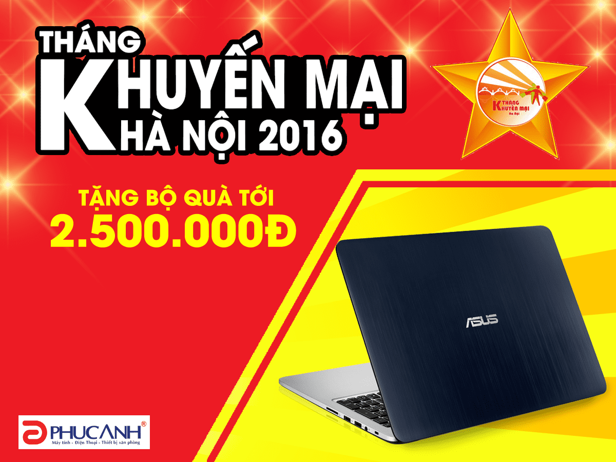 Thời điểm v&agrave;ng mua laptop Asus &ndash; Tặng ngay qu&agrave; khủng