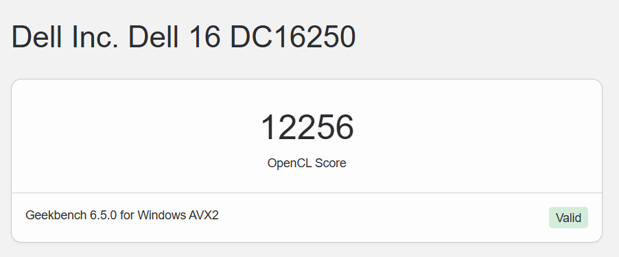 Review Dell 16 DC16250