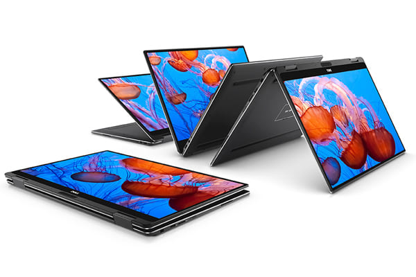 Dell XPS 13 9365: laptop cao cấp, viền siêu mỏng, xoay gập 360 độ