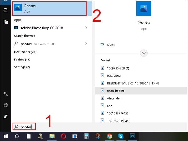Cách chuyển ảnh từ iPhone sang máy tính bằng Windows Photos