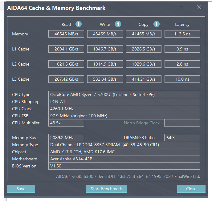 review Acer Aspire A314 42P