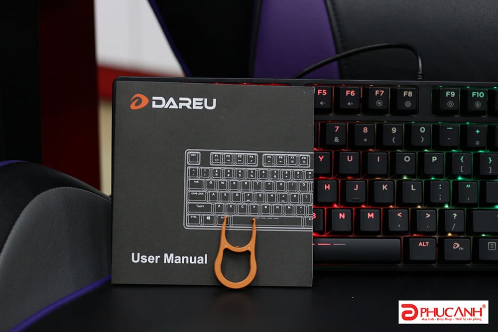 review Bàn phím cơ DareU DK880 RGB