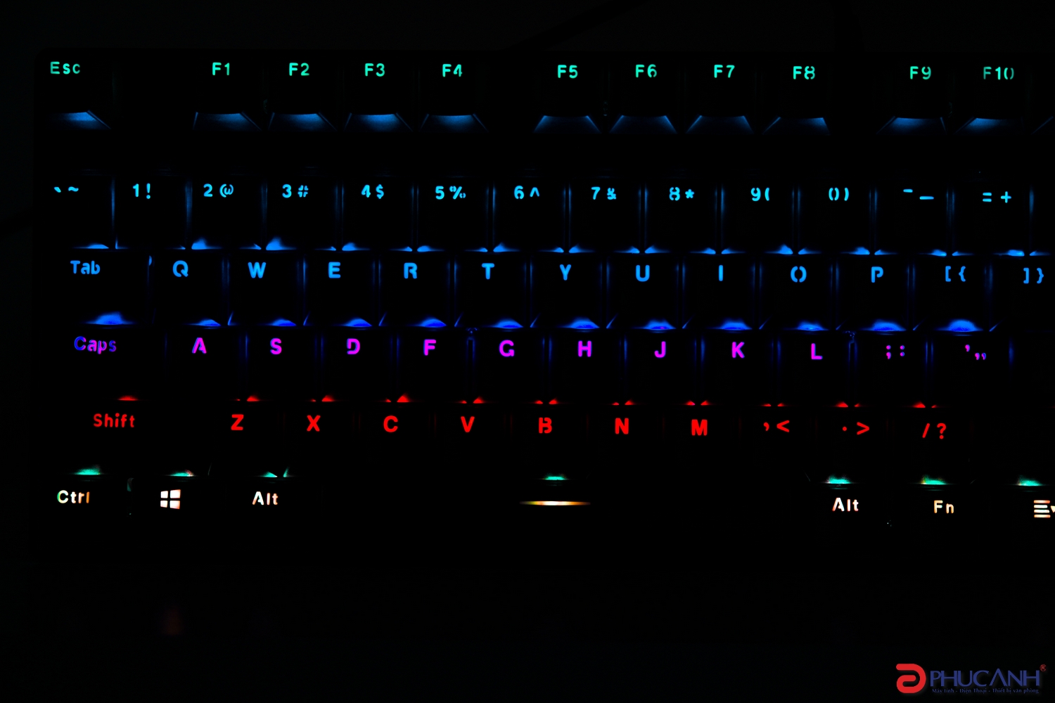 Bàn phím cơ Rapoo V500 RGB Gaming