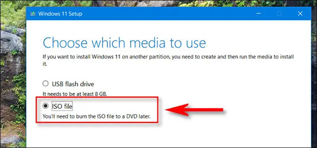 Tải ISO Windows 11 bằng công cụ Media Creation Tool
