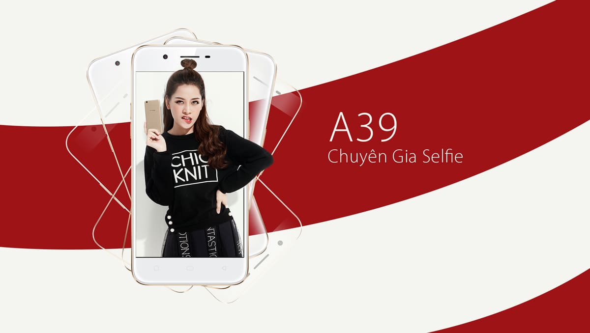 Oppo A39 chuyên gia selfie đẹp tự nhiên, giá hấp dẫn