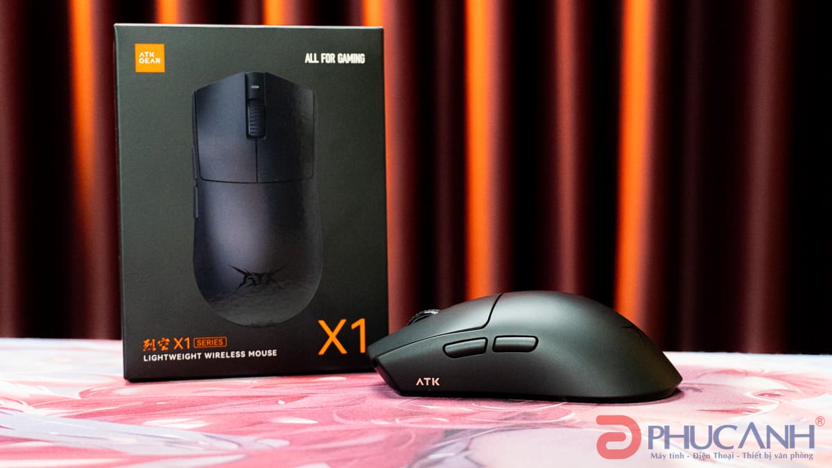 Chuột Gaming không dây ATK X1 S Tri-mode Tiểu Viper V3 Pro giá mềm.