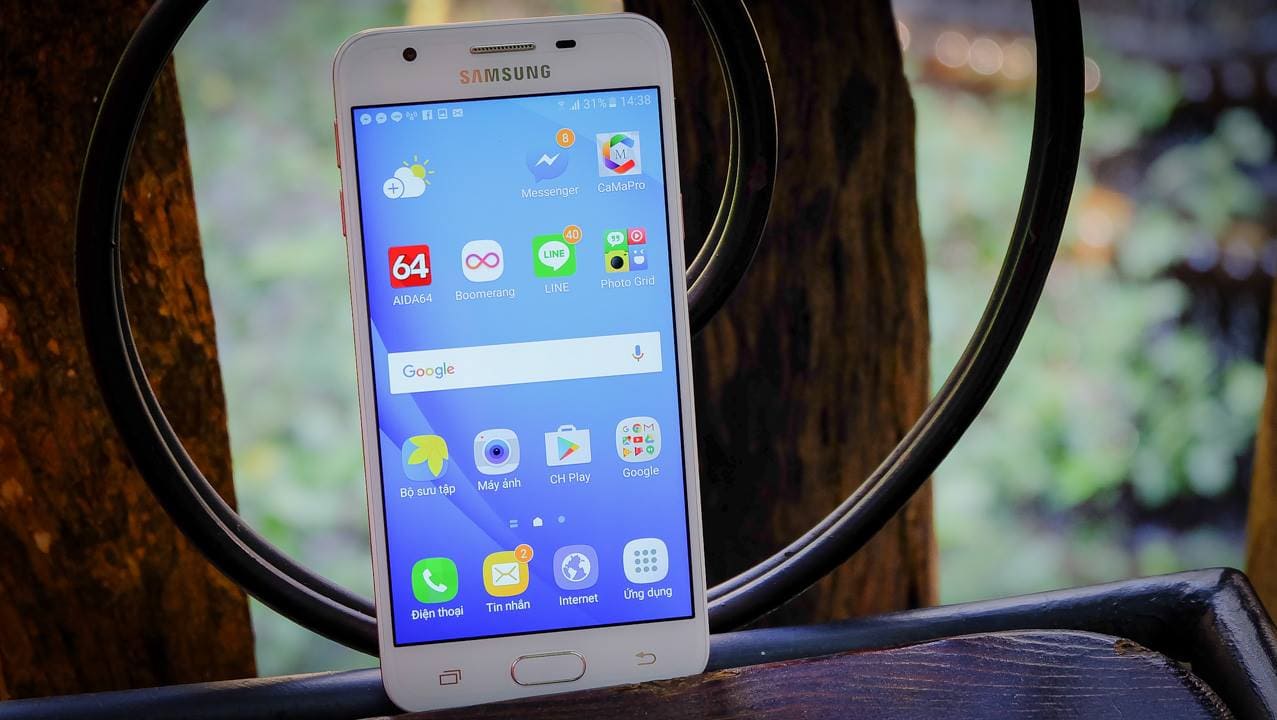 Galaxy J5 Prime – Điện thoại Samsung thêm màu hồng thời thượng