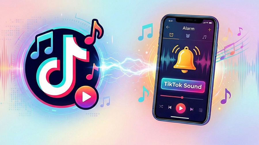 lấy nhạc tiktok làm báo thức