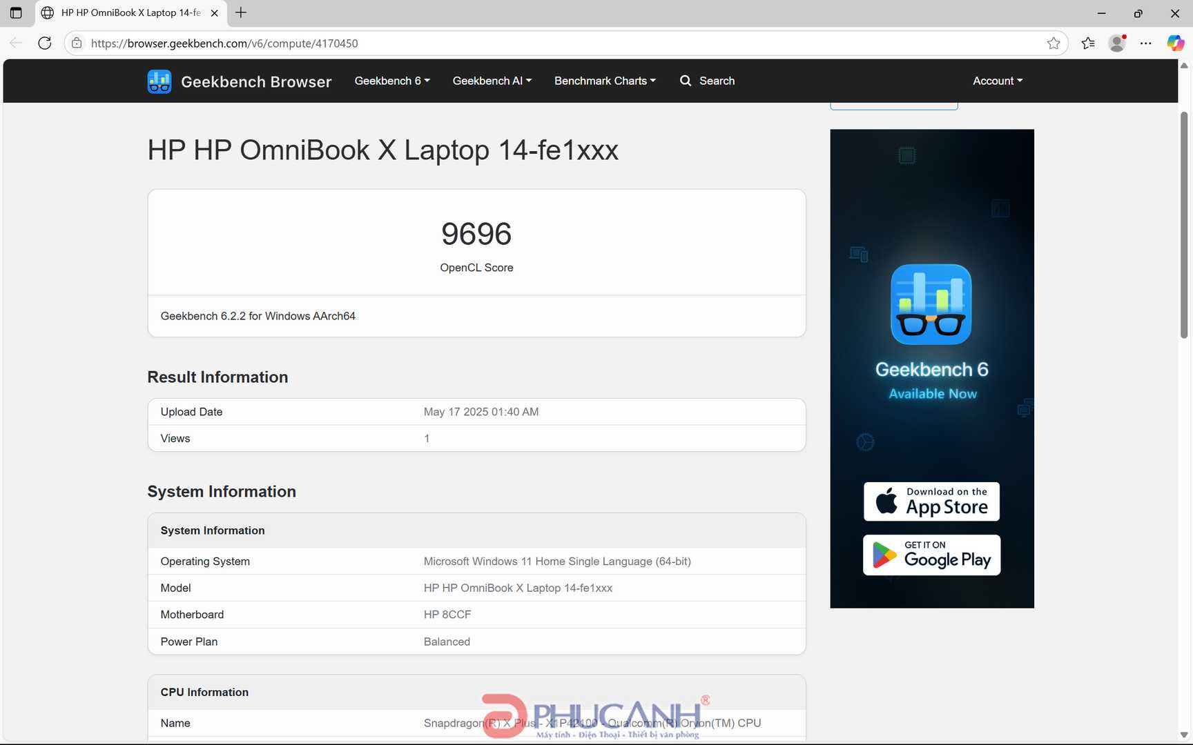 HP OmniBook X 14 AI 