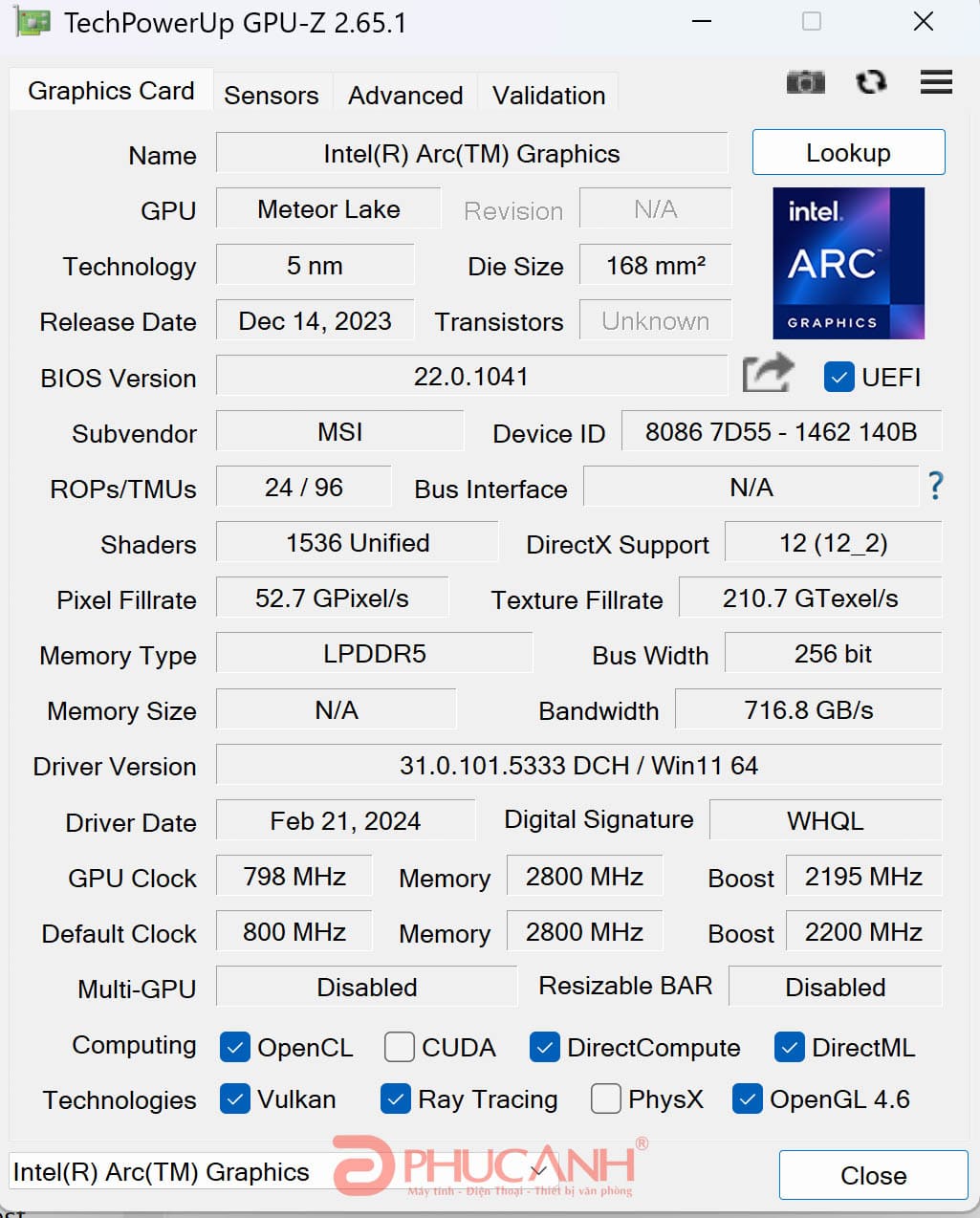 MSI Prestige 13 AI Evo A1MG-241VN: Mỏng nhẹ đỉnh cao dành doanh nhân dẫn đầu