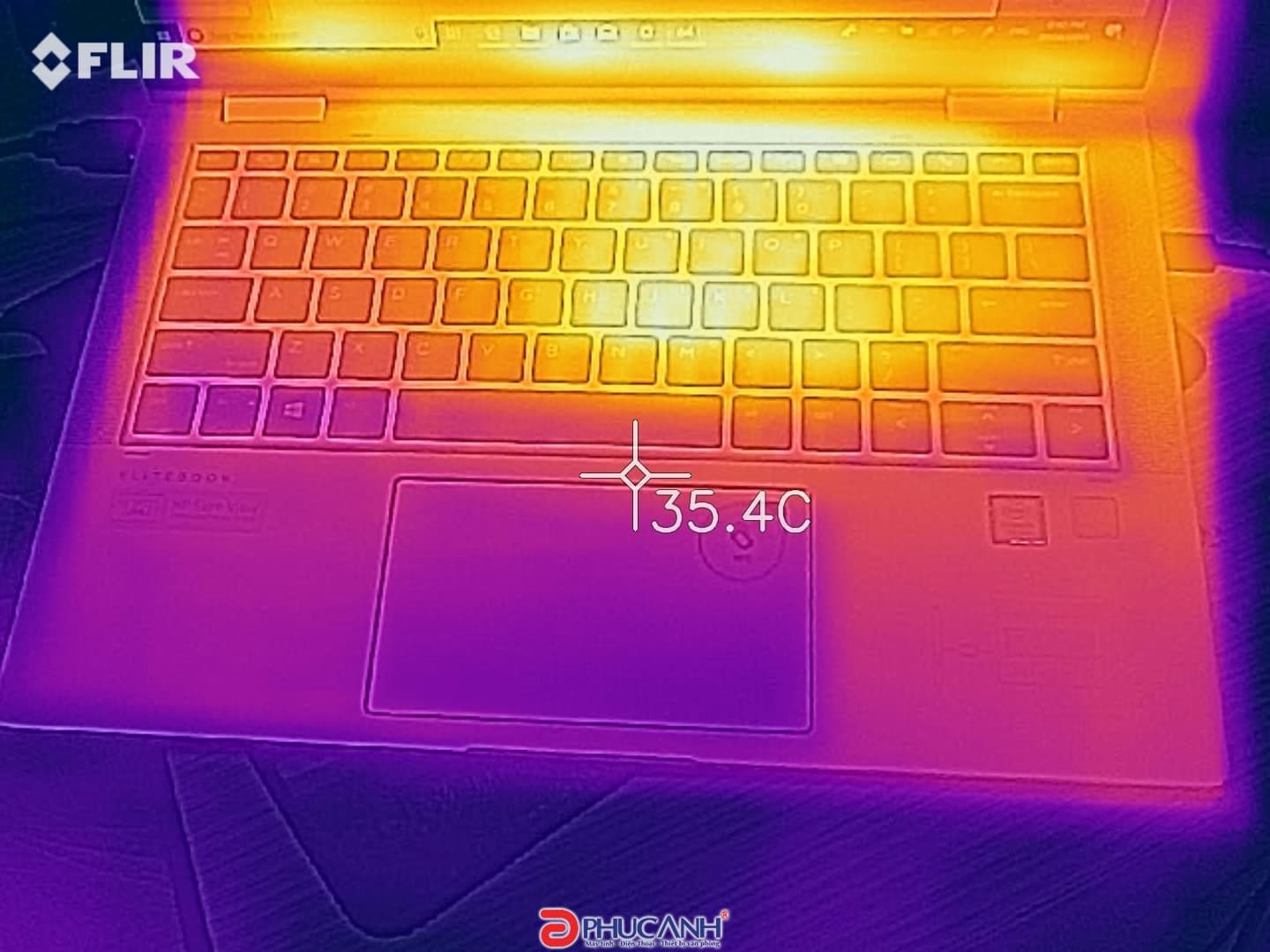 nhiệt độ Hp Elitebook X360 G3