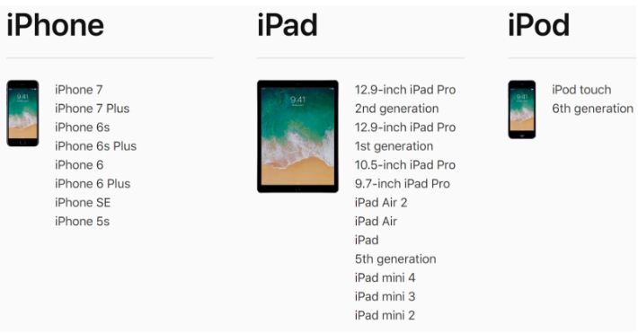Apple phát hành iOS 11, nhanh tải về thôi nào!
