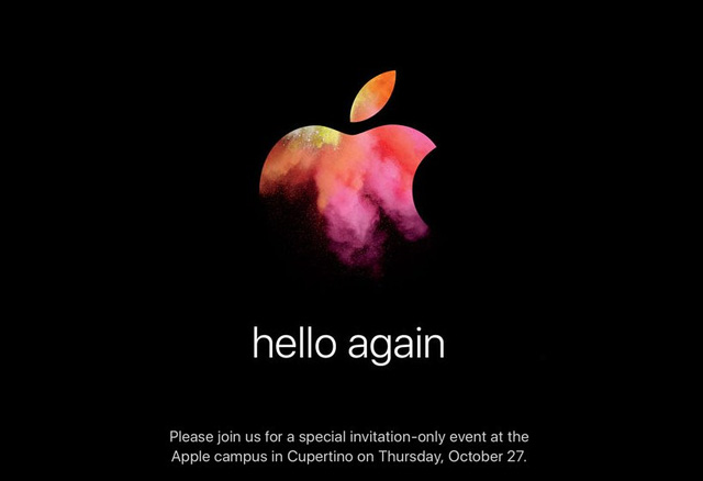 Apple chính thức ra mắt MacBook mới với thông điệp “hello again” vào 27/10