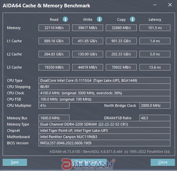 đánh giá về Intel NUC RNUC11PAHi30000 