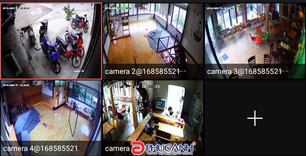 Giải pháp và quy trình lắp đặt camera giám sát cho cửa hàng - Siêu thị mini của PHÚC ANH
