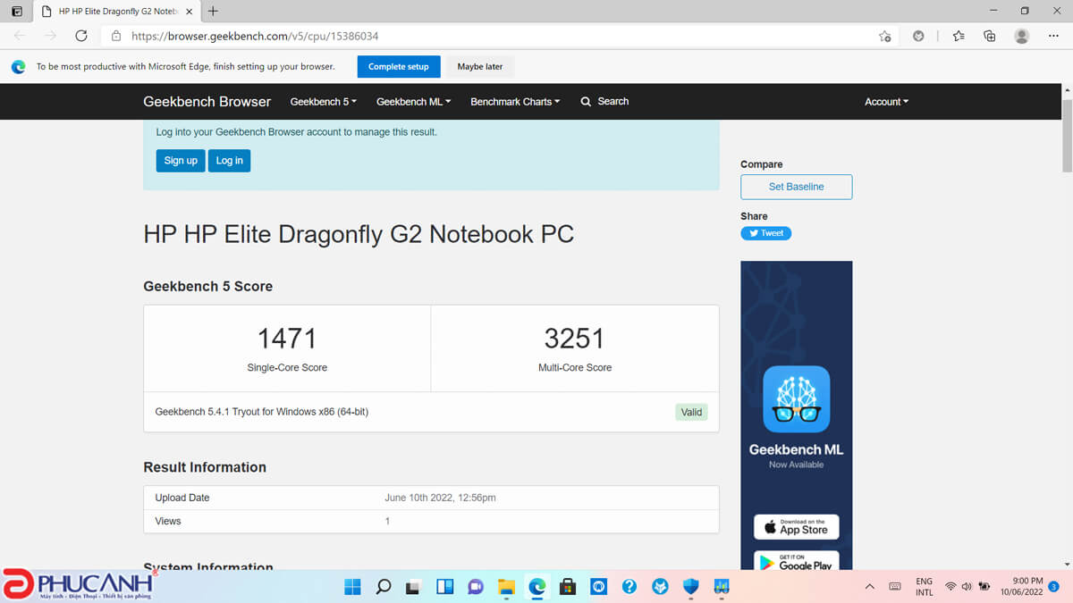 reivew HP EliteBook Dragonfly G2