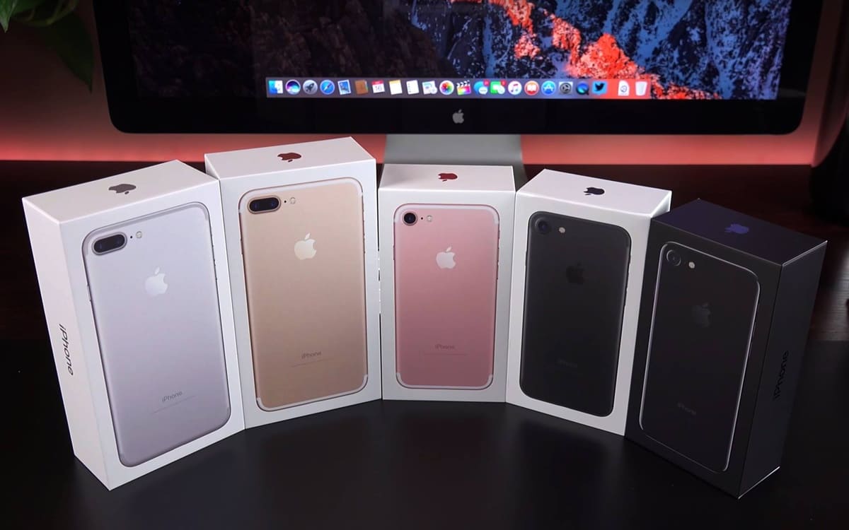 Đẹp mê mẩn với bộ sưu tập 5 màu sắc của iPhone 7