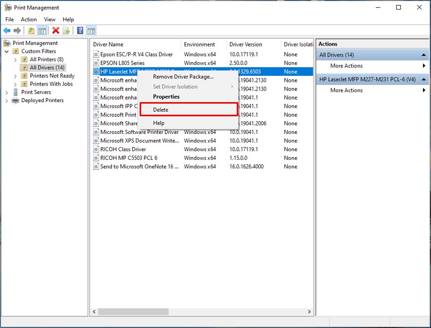 sửa lỗi windows cannot connect to the printer