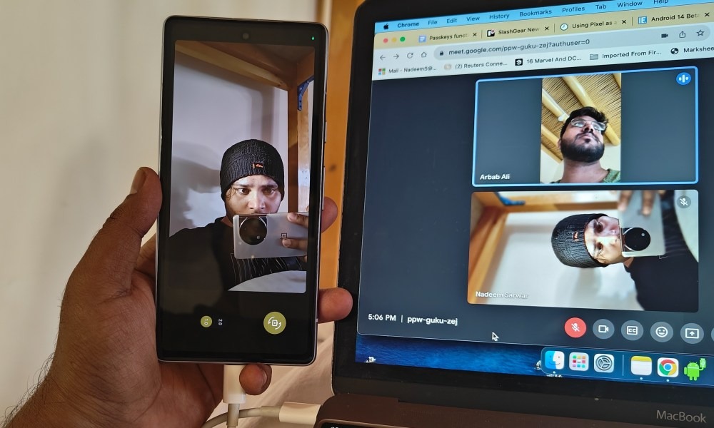 Một số lưu ý khi sử dụng điện thoại làm Webcam