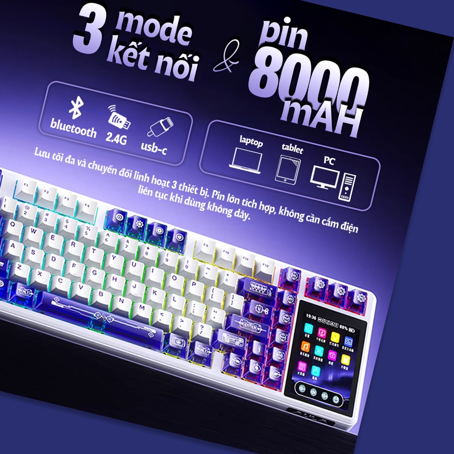 Top 5 bàn phím gaming AULA F75
