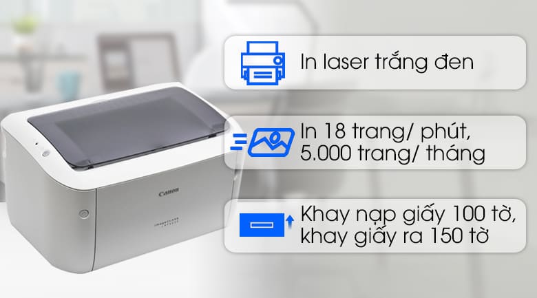 Máy in laser đen trắng Canon LBP6030