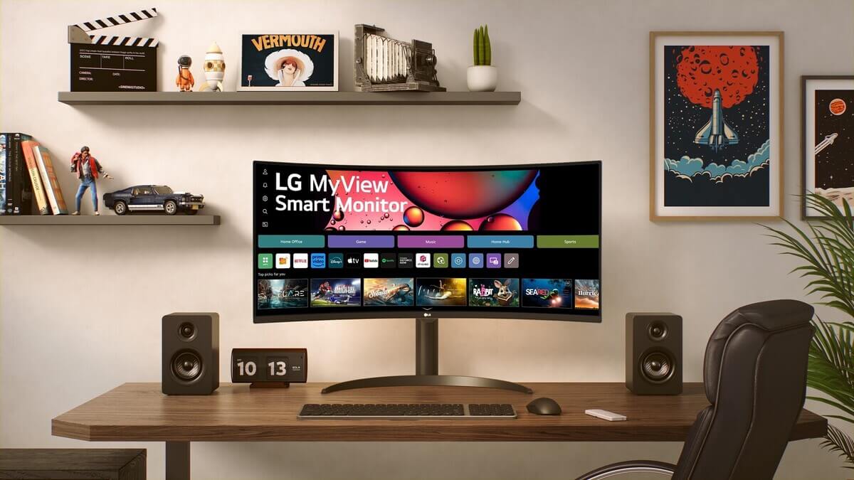 LG ra mắt màn hình LG MyView Smart Monitor model 34SR65QC mới nhất
