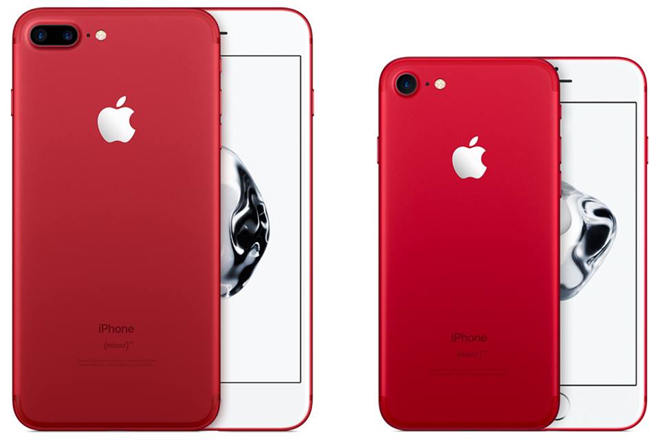 Apple ra mắt phiên bản màu đỏ cho iPhone 7/7 Plus đẹp lung linh
