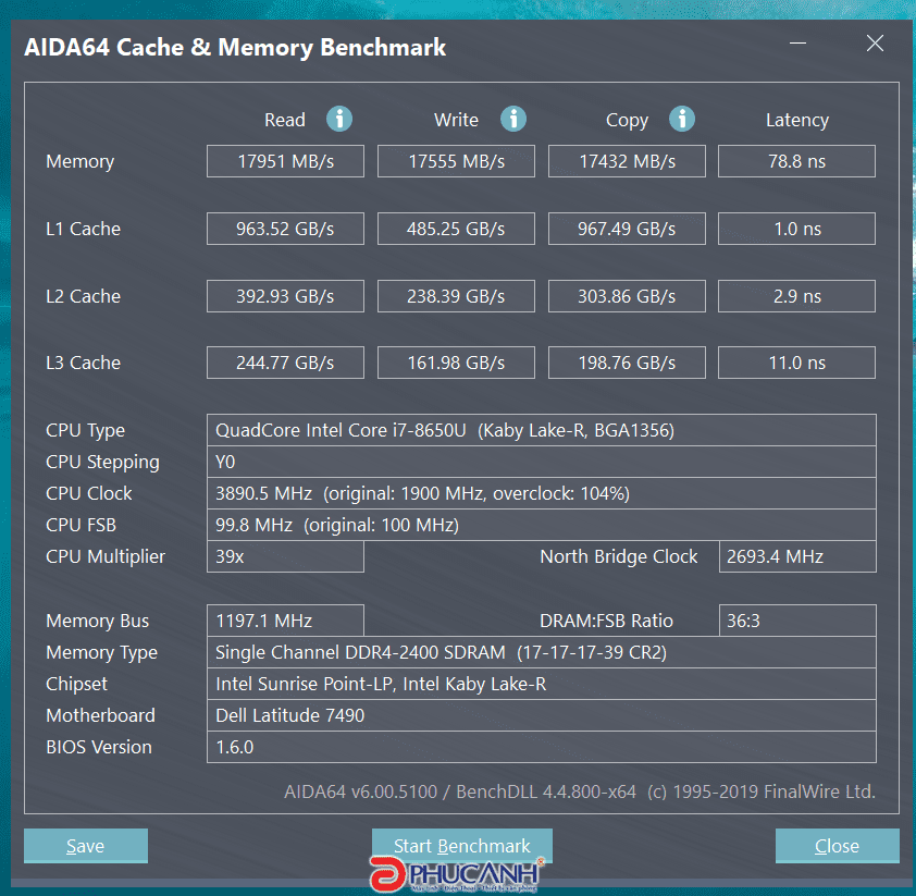 đánh giá Dell Latitude 7490