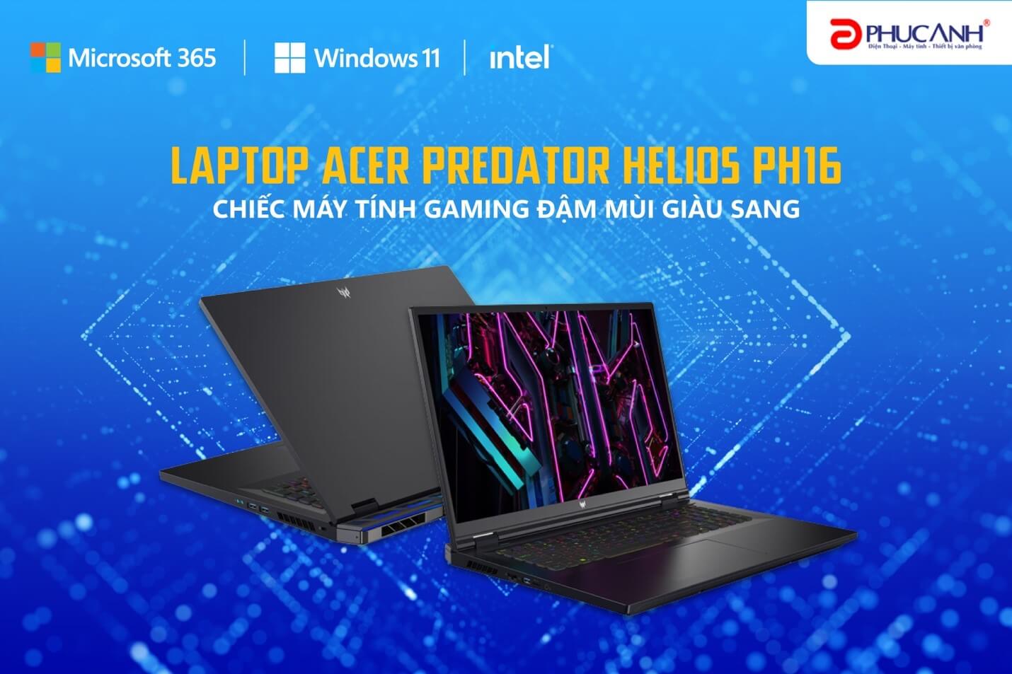 Laptop Acer Predator Helios PH16