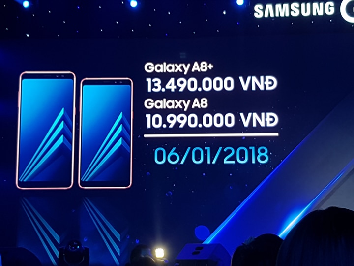 Bộ đôi galaxy S8/ S8+ 2018 ra mắt tại Việt Nam giá từ 11 triệu đồng