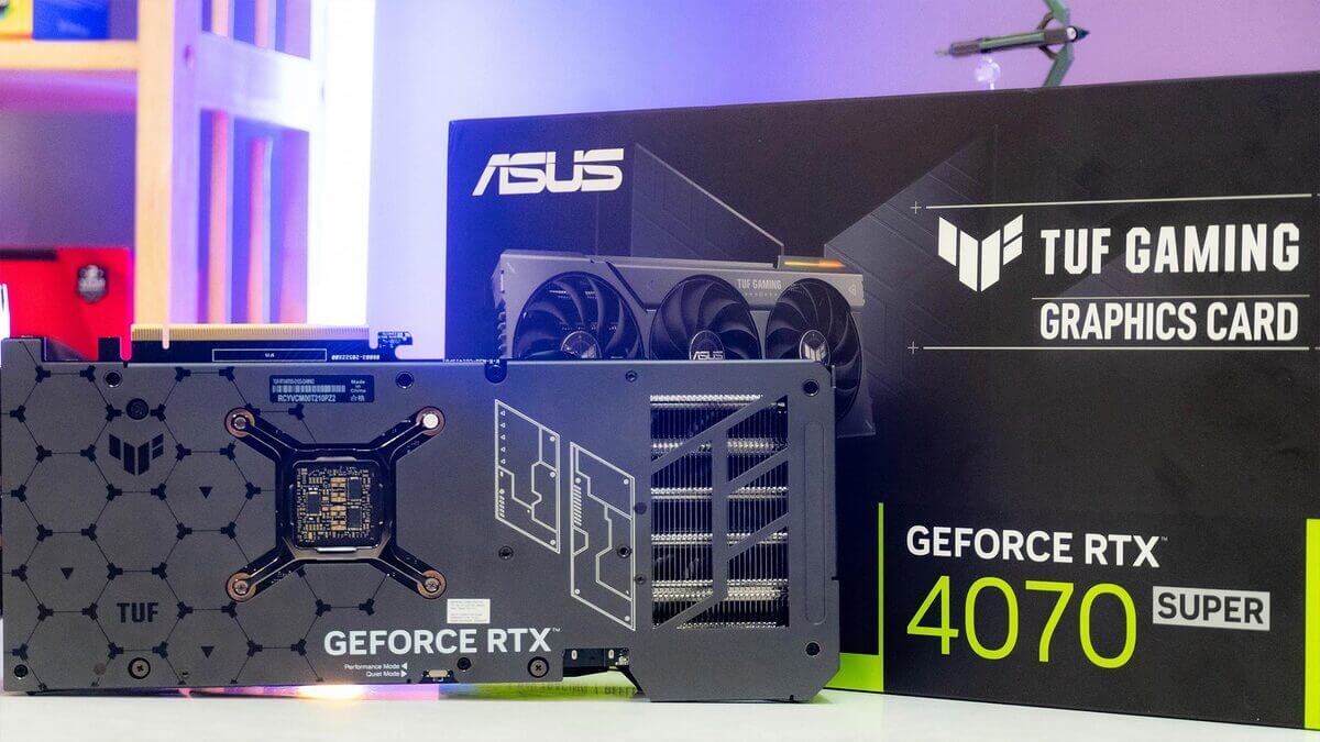 tổng quan Asus TUF Gaming GeForce RTX 4070 SUPER OC