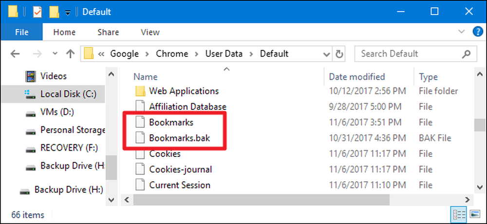 Khôi phục bookmark trên trình duyệt Google Chrome và Cốc Cốc bằng file