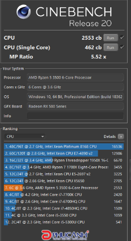 AMD Ryzen 5 3500