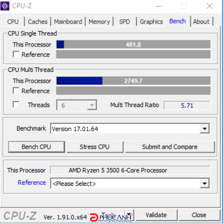 AMD Ryzen 5 3500