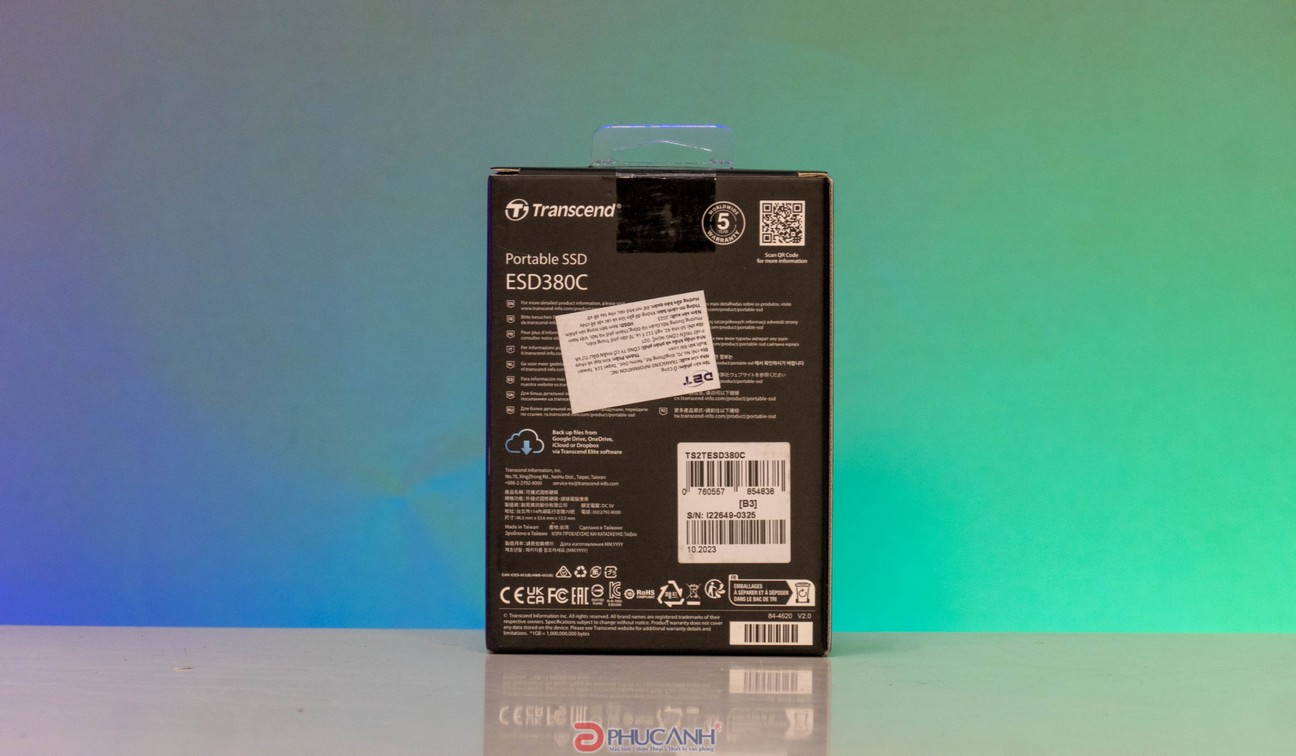 review SSD Transcend ESD380C