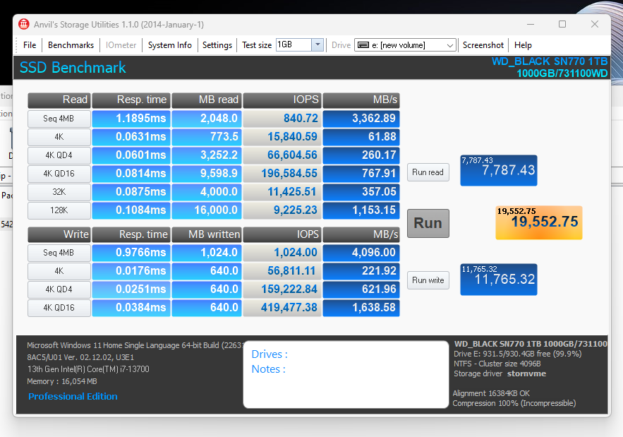 Đánh giá SSD WD Black SN770