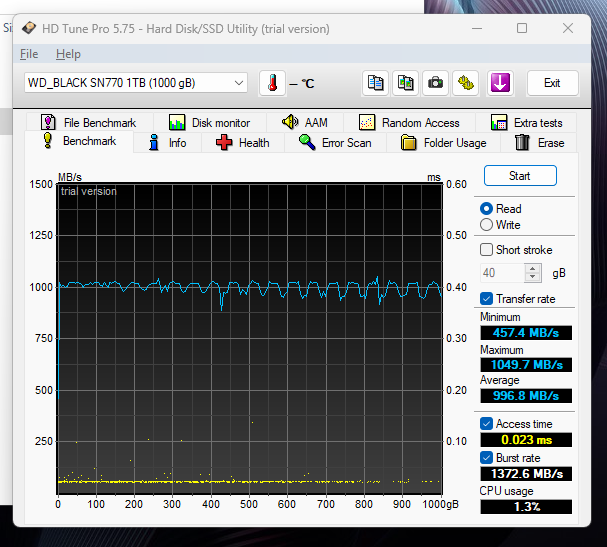 Đánh giá SSD WD Black SN770