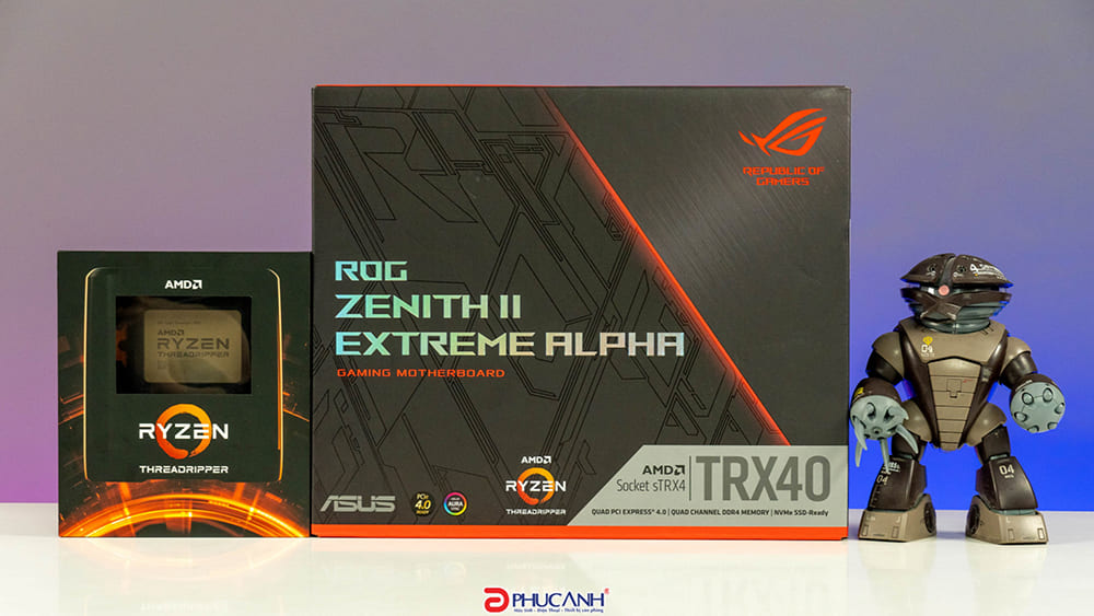 Unbox ASUS ROG Zenith II Extreme Alpha 