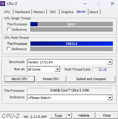 Đánh Giá Intel Core Ultra 5 245K