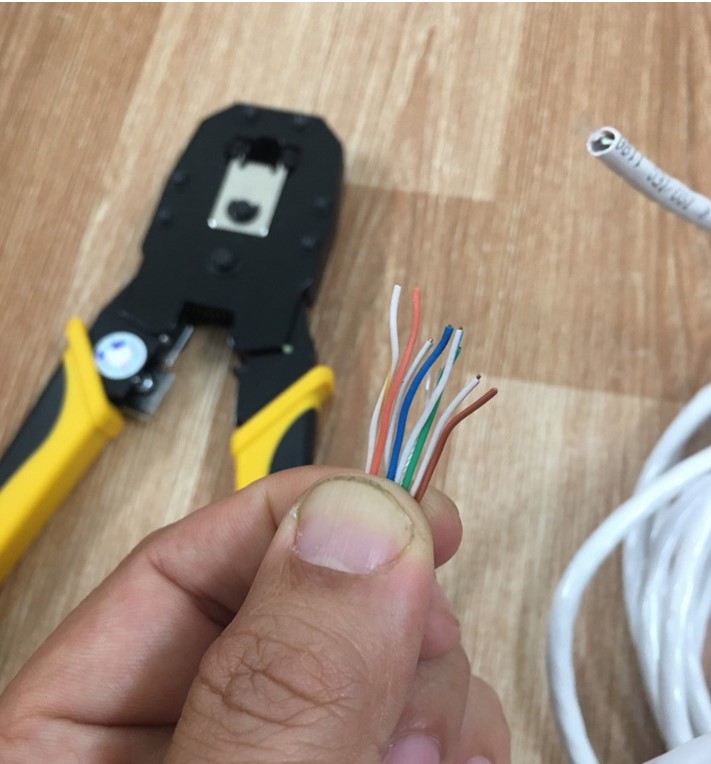 Các Bước Nối Dây Mạng Bị Đứt tại nhà