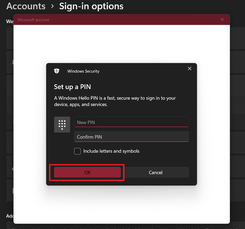 Hướng dẫn thiết lập để sử dụng Windows Hello