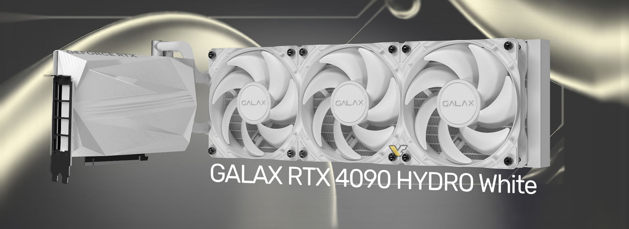 Galax RTX 4090 HYDRO White với tản AIO đã được công bố